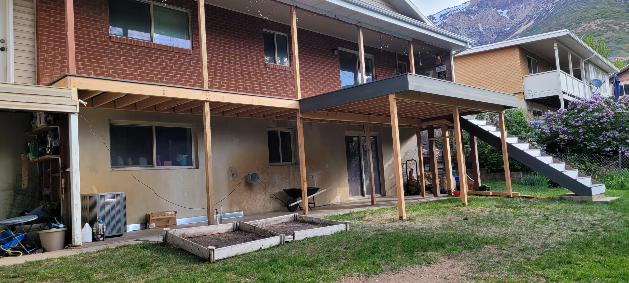 Godfrey Deck Remodel Mid Process 2